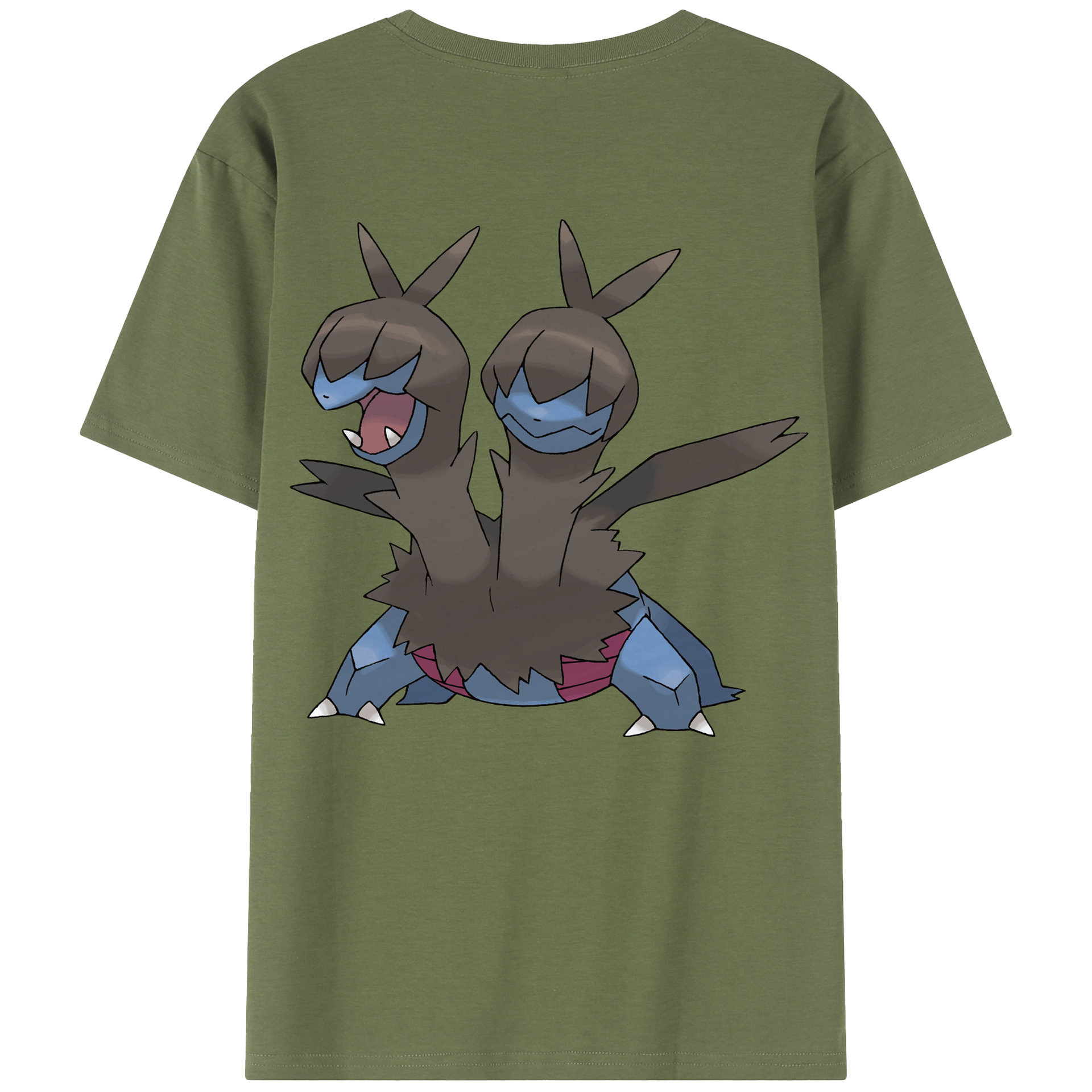 （画像用） ポケットモンスター Pokémon 綿100％半袖Tシャツ（背面プリント）